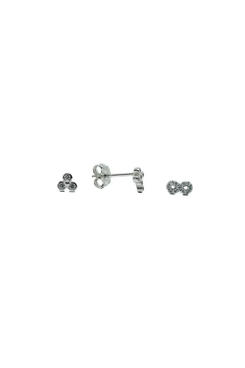 PACK DE 3 PENDIENTES CIRCONITAS