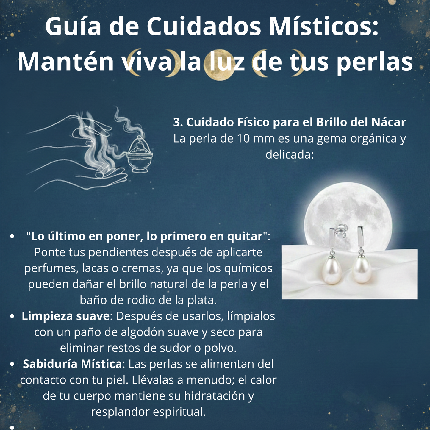 Pendientes "Lágrima de Luna" - Perla Cultivada y Plata de Ley Rodiada (20mm) - Amuleto de Serenidad y Sabiduría Femenina