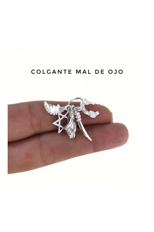 Colgante Amuletos de Protección en Plata de Ley SomosPlata