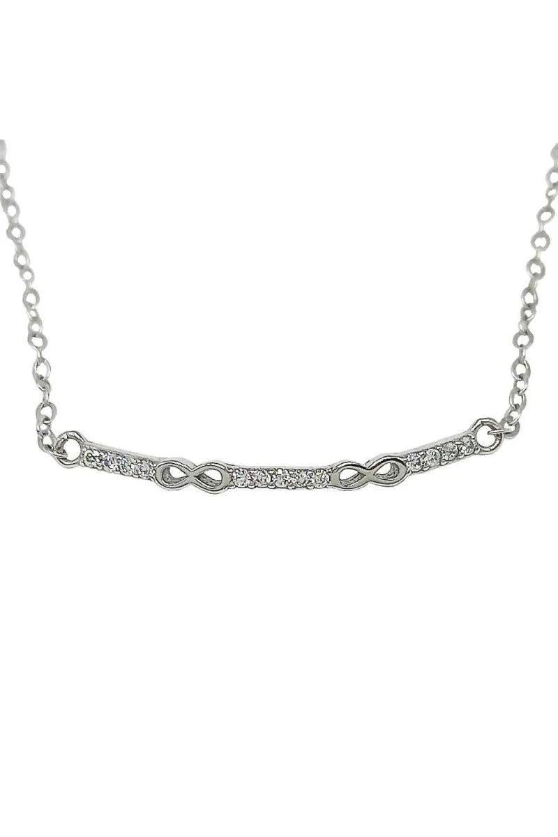 Gargantilla 39+5cm Infinitos Plata de Ley 925