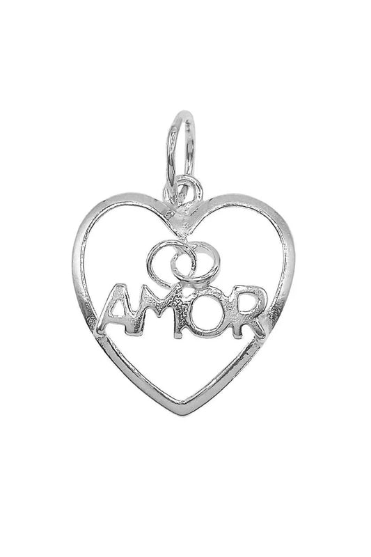 Colgante Eterno Amor en Plata de Ley