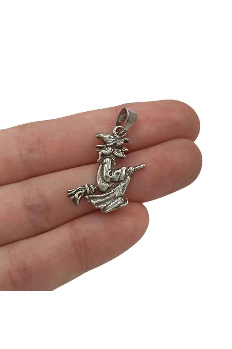 Colgante Brujita de la Suerte Plata de Ley 925