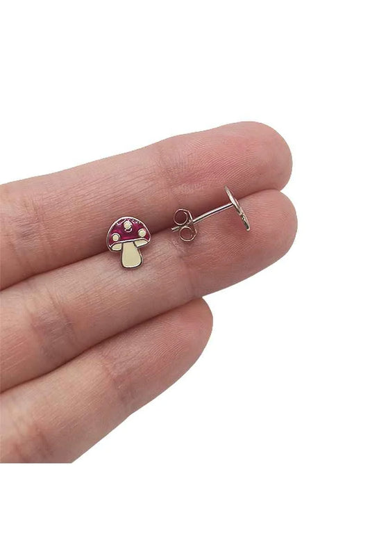 Pendientes Bosco en Plata de Ley 925 Esmaltada