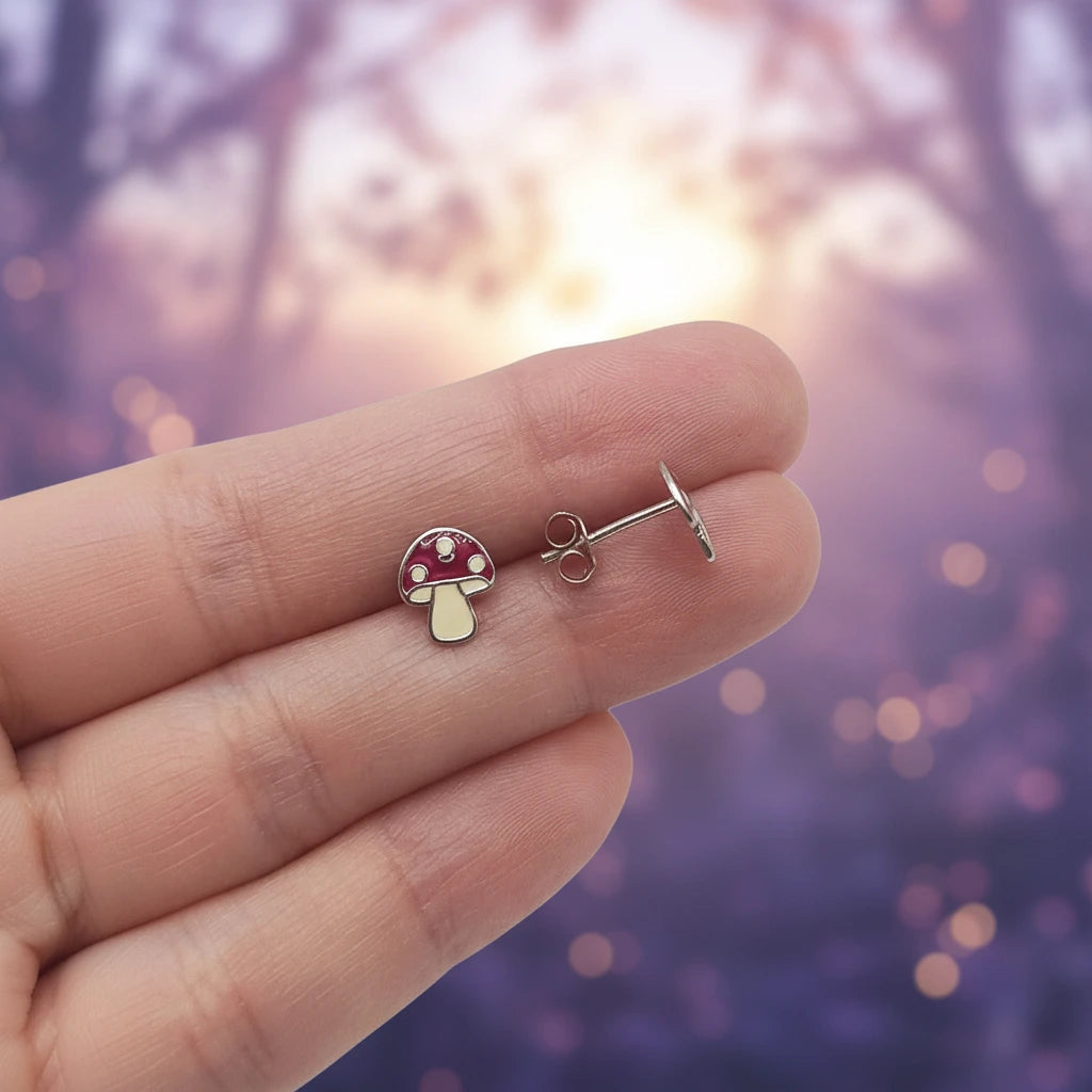 Pendientes Bosco en Plata de Ley 925 Esmaltada