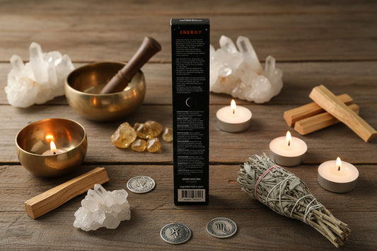 Incienso Artesanal Energy – Luxury Black Edition por Sagrada Madre (Hecho en India)