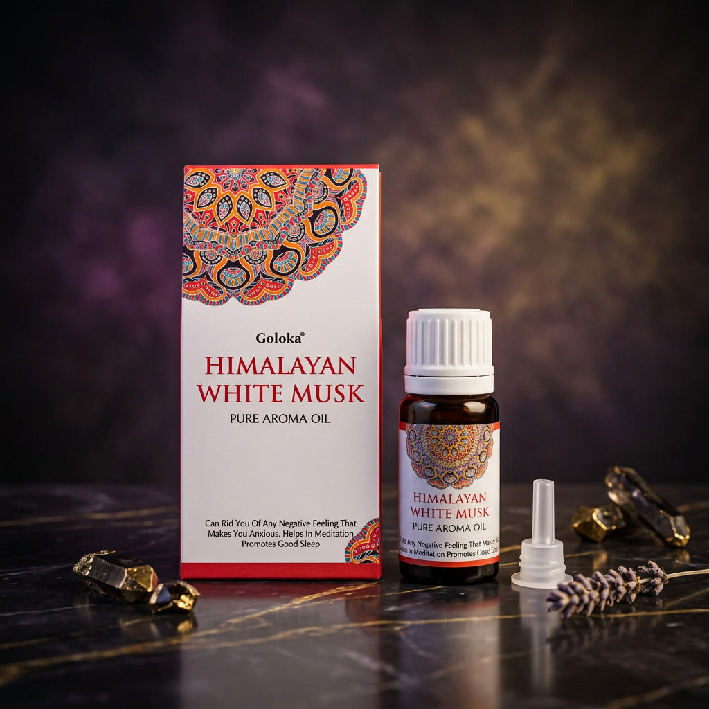 Aceite Esencial Goloka Almizcle Blanco del Himalaya