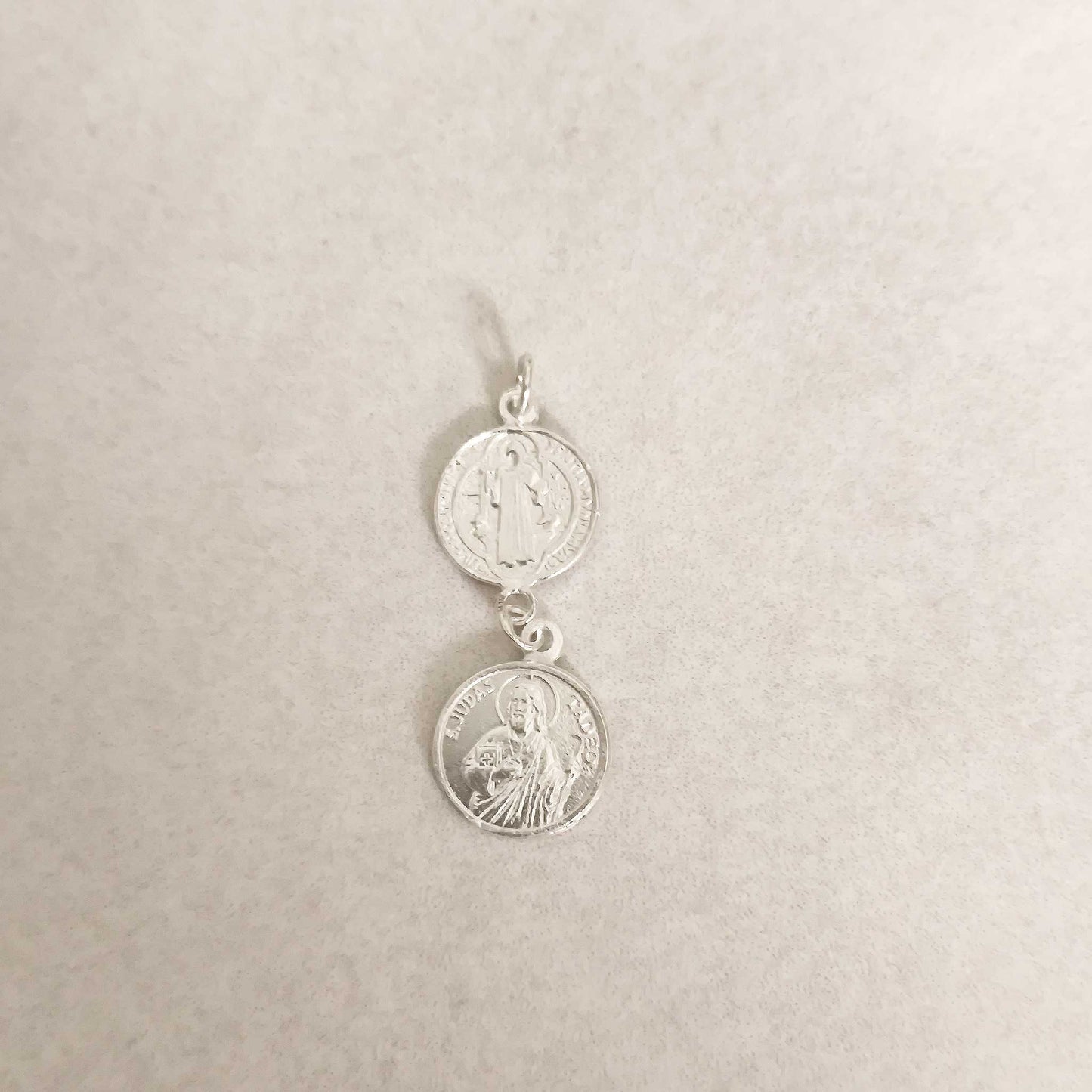 Amuleto Protección Completa - San Benito Contra el Mal y San Judas para lo Imposible