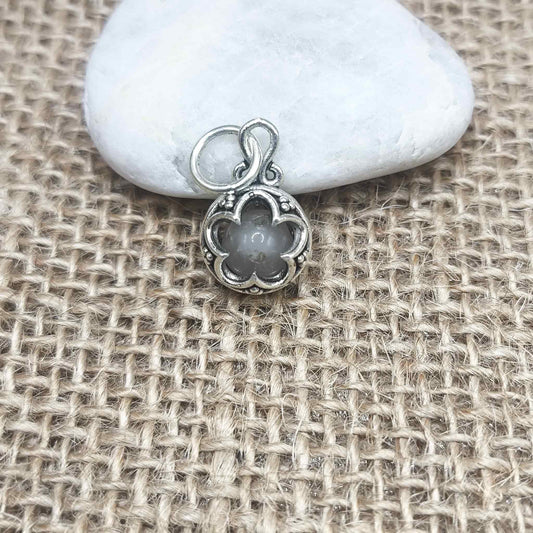 Colgante Gotland (Plata de Ley 925) con Cuarzo Rosa - Sanación Emocional, Paz Profunda y Amor Incondicional