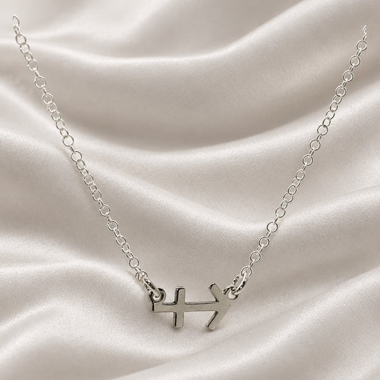 Gargantilla Signo del Zodiaco de Plata de Ley 925
