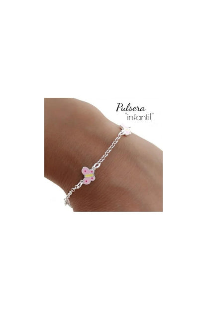 Pulsera "Mariposas Encantadas" - Plata de Ley 925