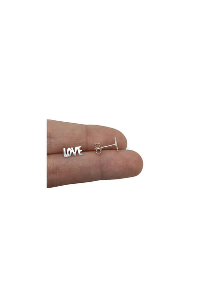 Pendientes Love Plata de Ley 925