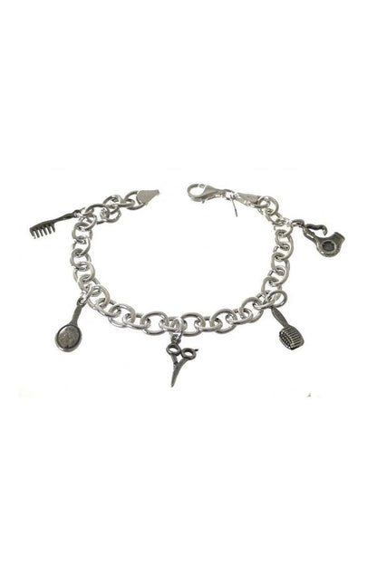 Pulsera Peluquera Plata de Ley 925