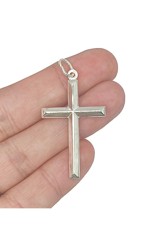 📿 Cruz Fe y Estilo Plata de Ley 925 – SomosPlata
