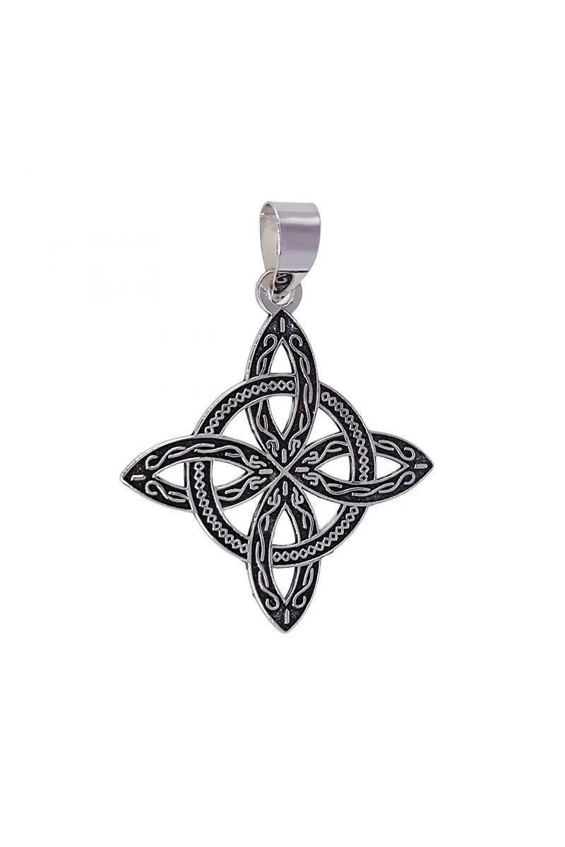 Colgante Nudo de Bruja Plata 925