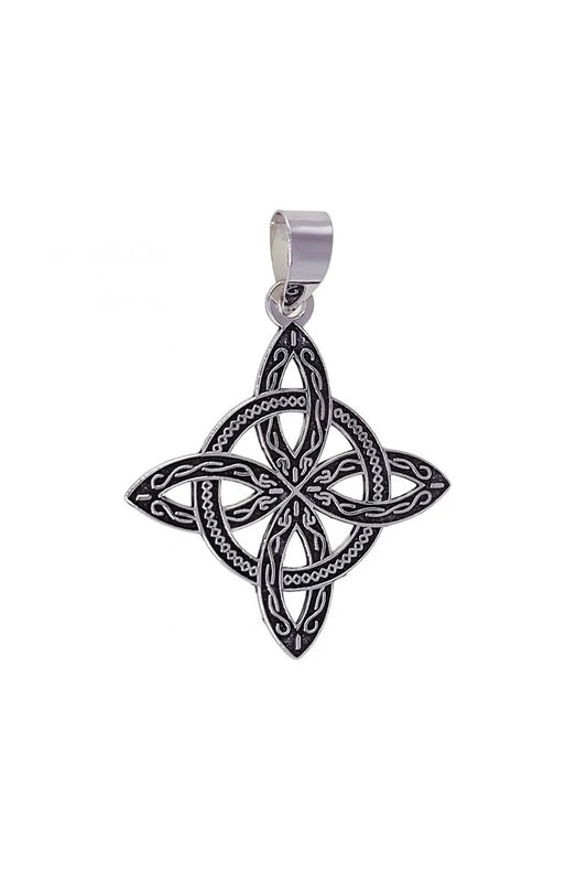 Colgante Nudo de Bruja Plata 925