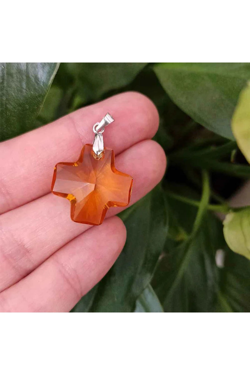 Cruz de Cristal Swarovski