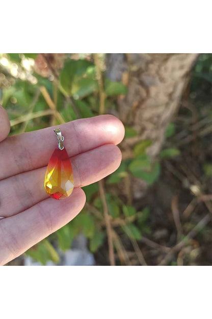Colgante Lágrima de Fuego