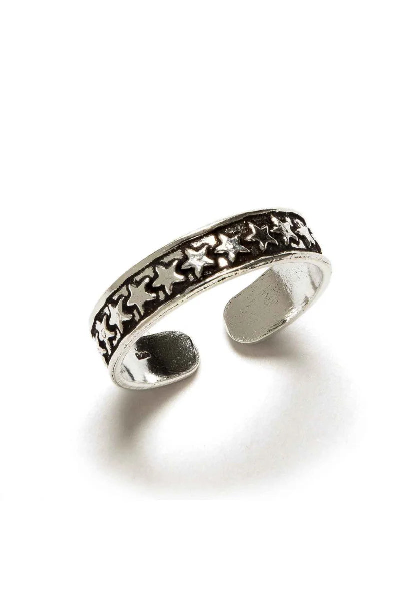 Anillo Estrellas Plata de Ley 925