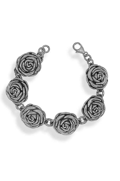 🌹Pulsera Rosas Plata de Ley 925  🌹