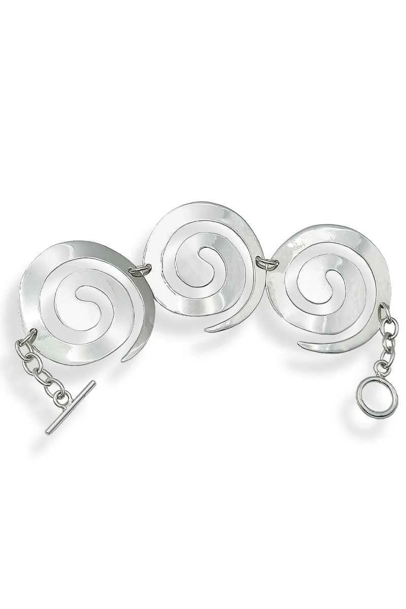 Pulsera Celtic Spiral Plata de Ley 925  🌀