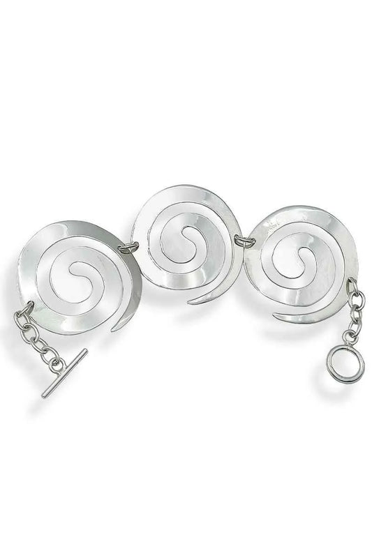 Pulsera Celtic Spiral Plata de Ley 925  🌀