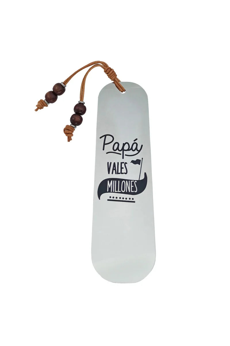 Marcapáginas "Papá vales millones"