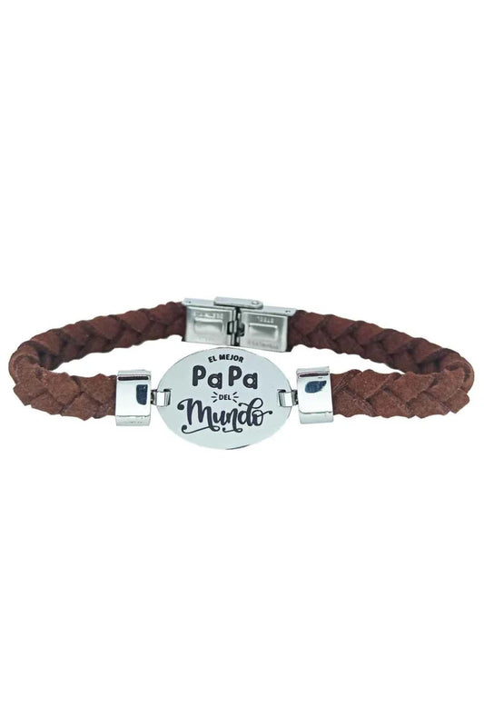 Pulsera "El mejor papá del mundo"