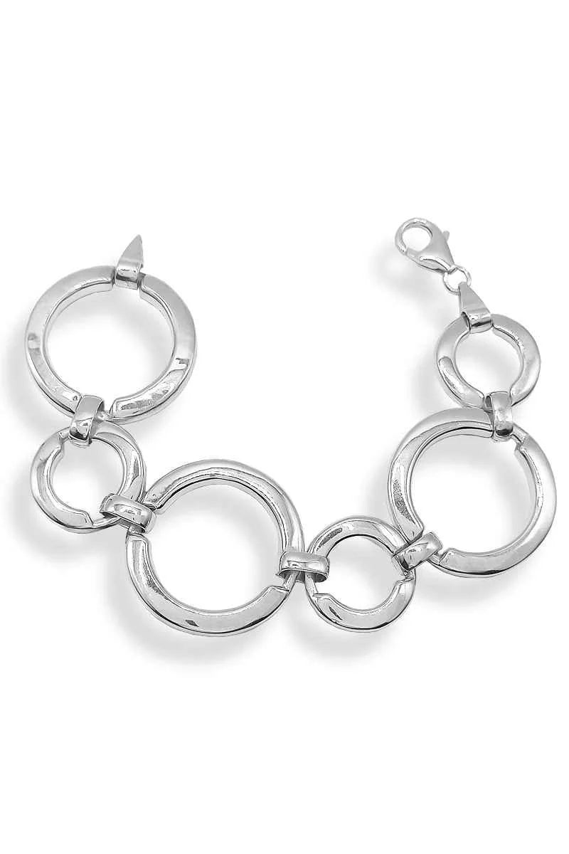 Pulsera Circles Plata de Ley 925 ⭕⭕⭕