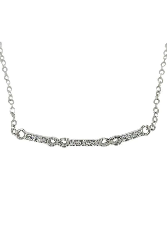 Gargantilla 39+5cm Infinitos Plata de Ley 925