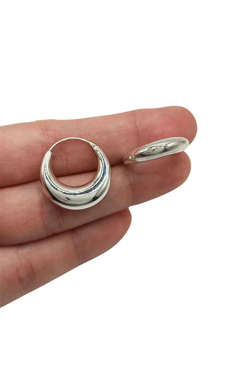 Aros Thai 20 mm en Plata de Ley 925