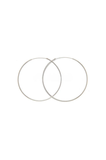 Aros de 70 mm en Plata de Ley 925