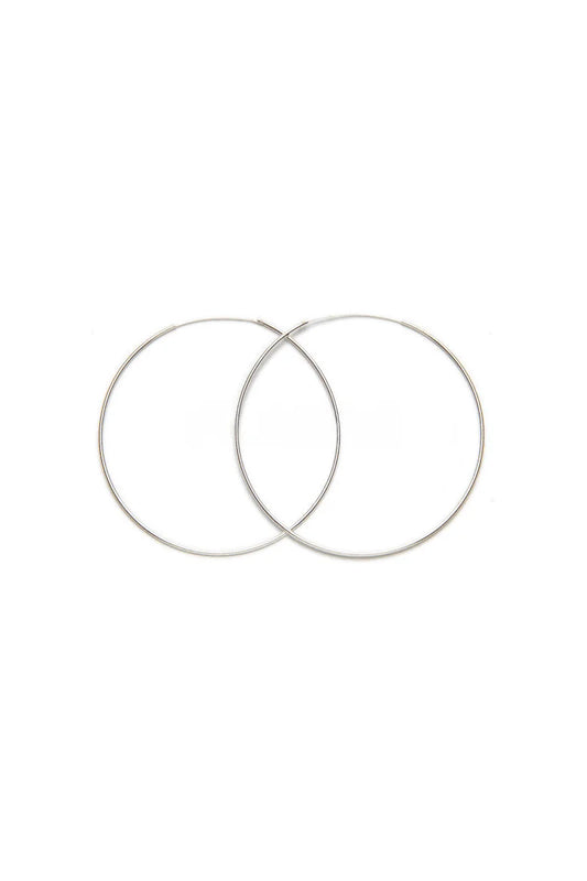 Aros de 70 mm en Plata de Ley 925