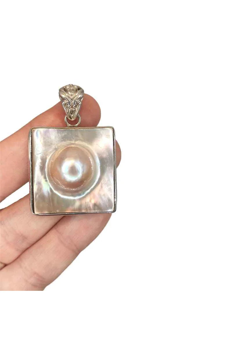 Colgante de Plata de Ley 925 y Nácar