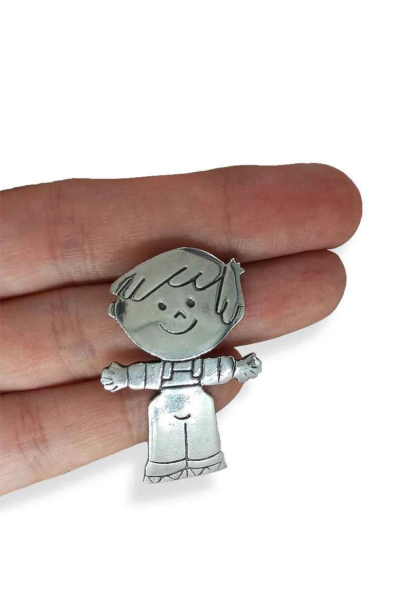 Colgante Niño Plata de Ley 925