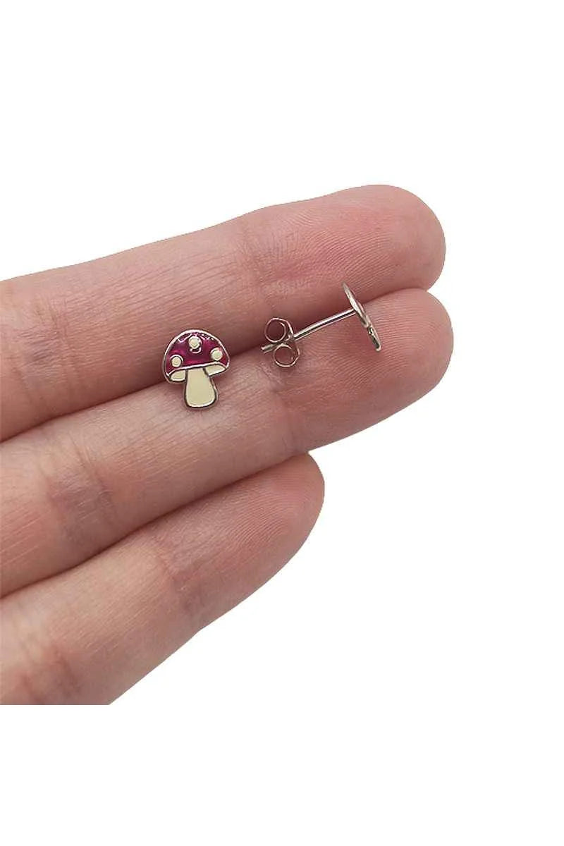 Pendientes Bosco en Plata de Ley 925 Esmaltada