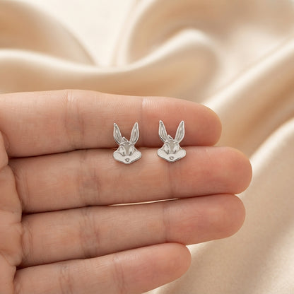Pendientes de Plata de Ley 925 con Diseño Divertido