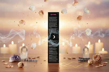 Incienso Artesanal Divine – Luxury Black Edition por Sagrada Madre (Hecho en India)