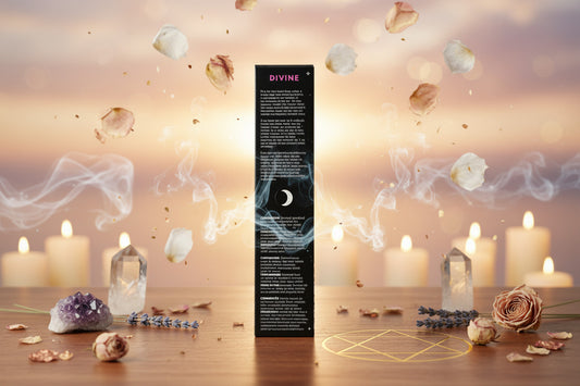 Incienso Artesanal Divine – Luxury Black Edition por Sagrada Madre (Hecho en India)