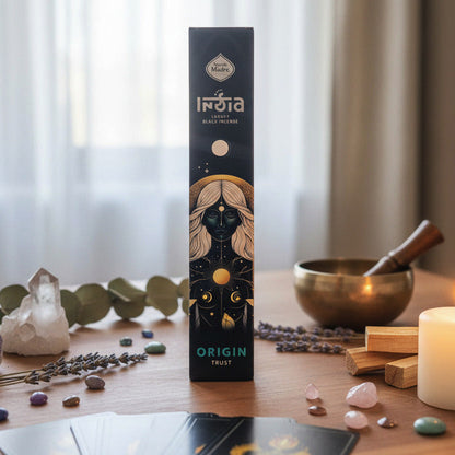 Incienso Artesanal Origin – Luxury Black Edition por Sagrada Madre (Hecho en India)