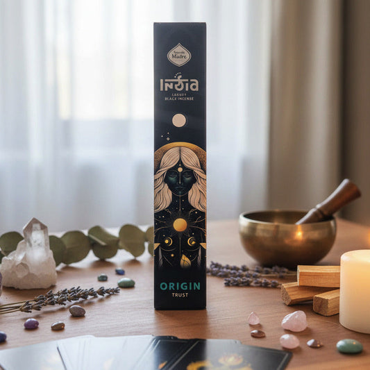 Incienso Artesanal Origin – Luxury Black Edition por Sagrada Madre (Hecho en India)