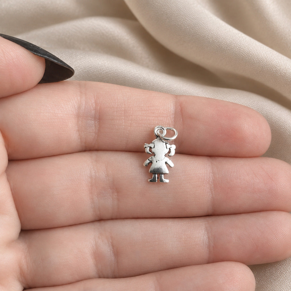 Mini Colgante de Plata de Ley Niña