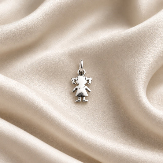 Mini Colgante de Plata de Ley Niña