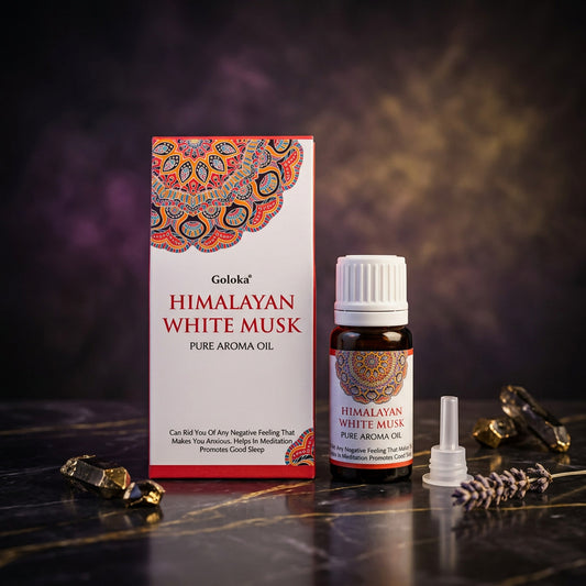 Aceite Esencial Goloka Almizcle Blanco del Himalaya