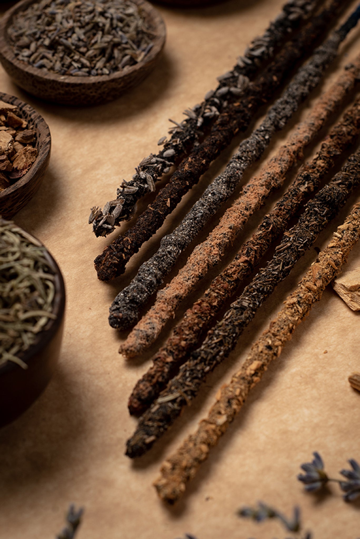 Incienso Artesanal 7 Chakras - Varillas de Duración Extra (50 min) para Armonía Total