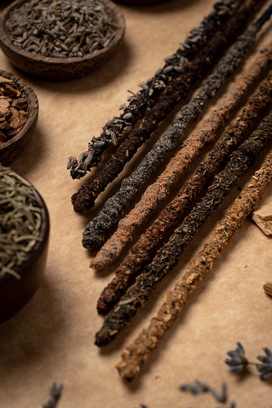 Incienso Artesanal 7 Chakras - Varillas de Duración Extra (50 min) para Armonía Total