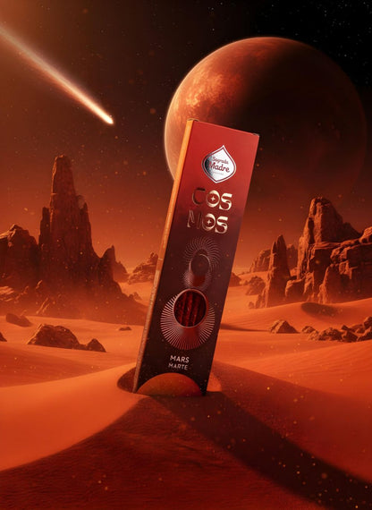 Incienso Cosmos Marte (Martes) - Coraje, Acción y Energía para Emprender