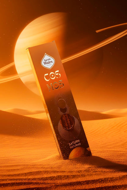 Incienso Cosmos Saturno (Sábado) - Estructura, Disciplina y Liberación de lo Denso (7 Varillas)