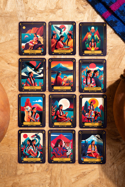 Incienso Oráculo Animales Sagrados - Ritual con Carta Mensaje Sorpresa (8 Varillas)