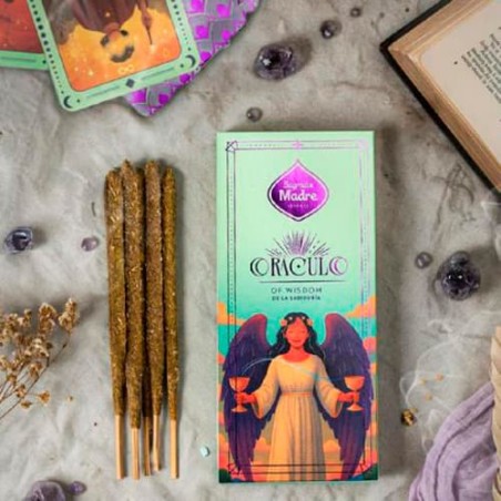Incienso Oráculo de la Sabiduría (Arcanos Mayores) - Ritual con Carta Sorpresa de Tarot (8 Varillas)
