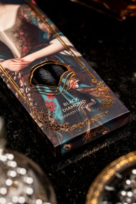 Incienso Tao Perfum Diamante Negro (Premium) - Fragancia Mística de Protección e Intuición
